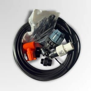Bewässerungsbox Nano-Tröpfchen-Set für 10 Töpfe und Hochbeete bis 6m² – Nano Drip Bewässerung Balkonkästen