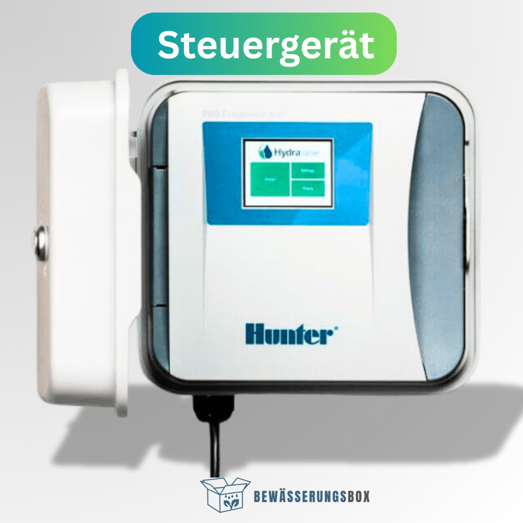 Hunter Steuergerät Hydrawise für Bewässerungsanlagen – intelligentes Steuergerät für präzise Gartenbewässerung