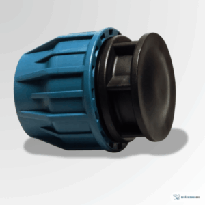 Kappe PP 32 mm mit Klemmverschluss für PE-Rohre