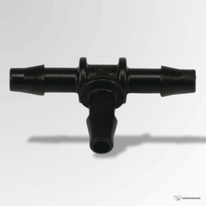 T-Stück 90° mit 6 mm Tülle für Mikro-Bewässerungssysteme