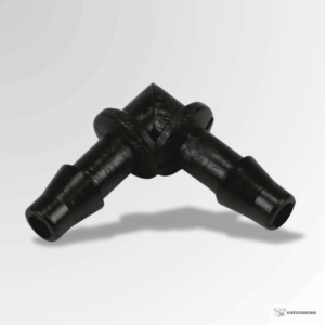 Winkelverbinder 90° mit 6 mm Tülle für Mikro-Bewässerungssysteme