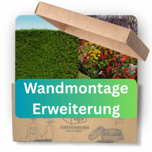 Bewässerungsbox Wandmontage Erweiterung