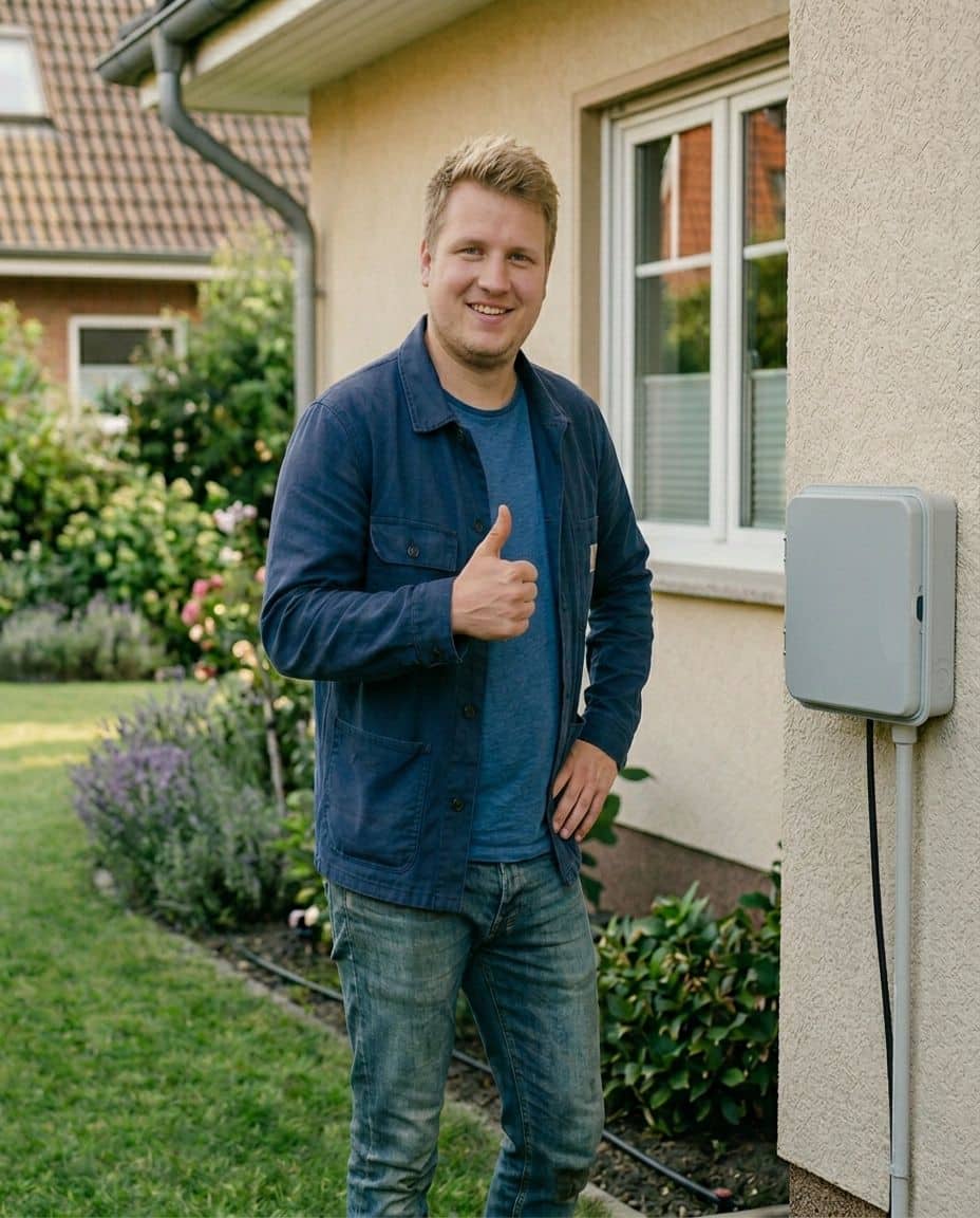 Kevin aus Bremen mit installierter Steuerbox