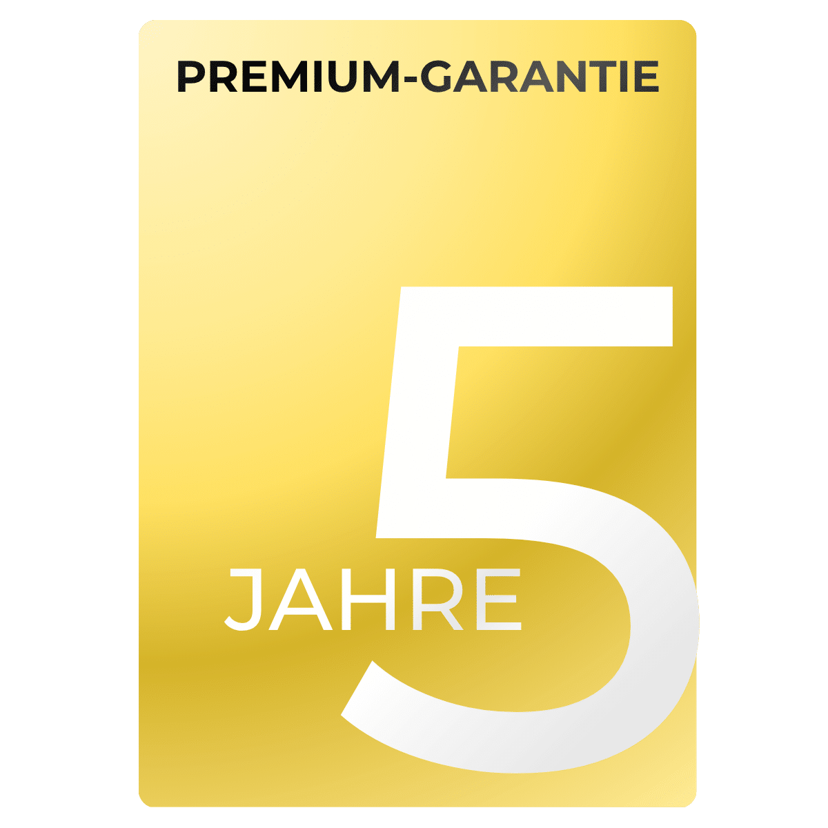 Bewässerungsbox Care+ 5 Jahre Premium-Garantie Siegel – goldenes Garantiesiegel für automatische Gartenbewässerung